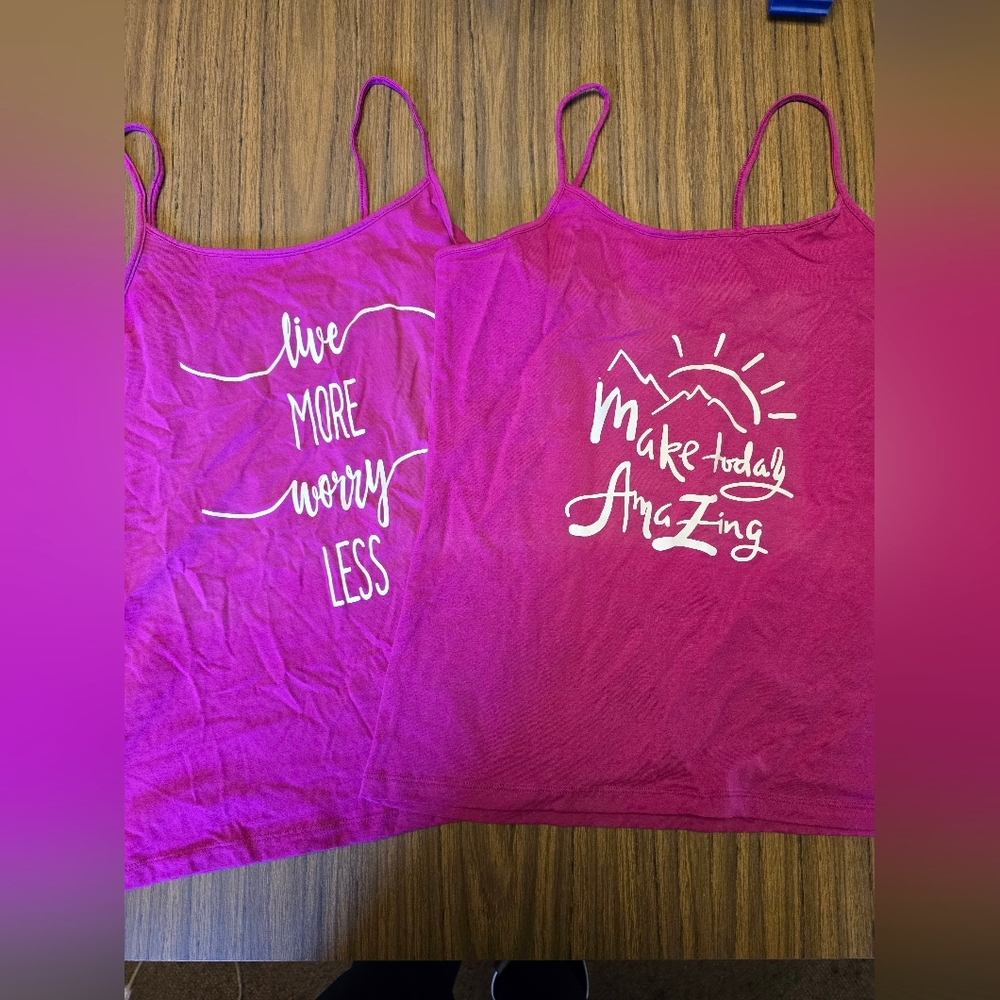 2 Cami Tanks